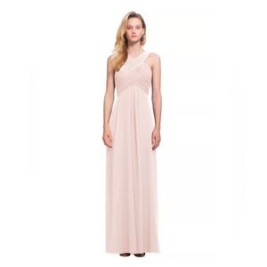 Levkoff - Chiffon Petal Pink Bridesmaid Dress
